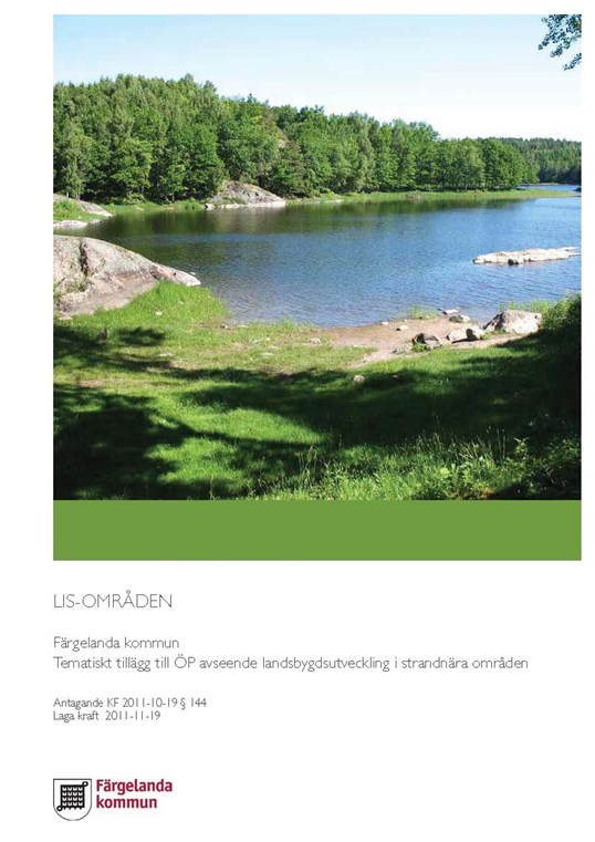 Förstasida LIS-plan