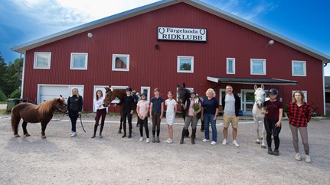 Folkhalsopriset 2024 Fla Ridklubb