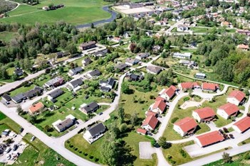 Vy över Färgelanda